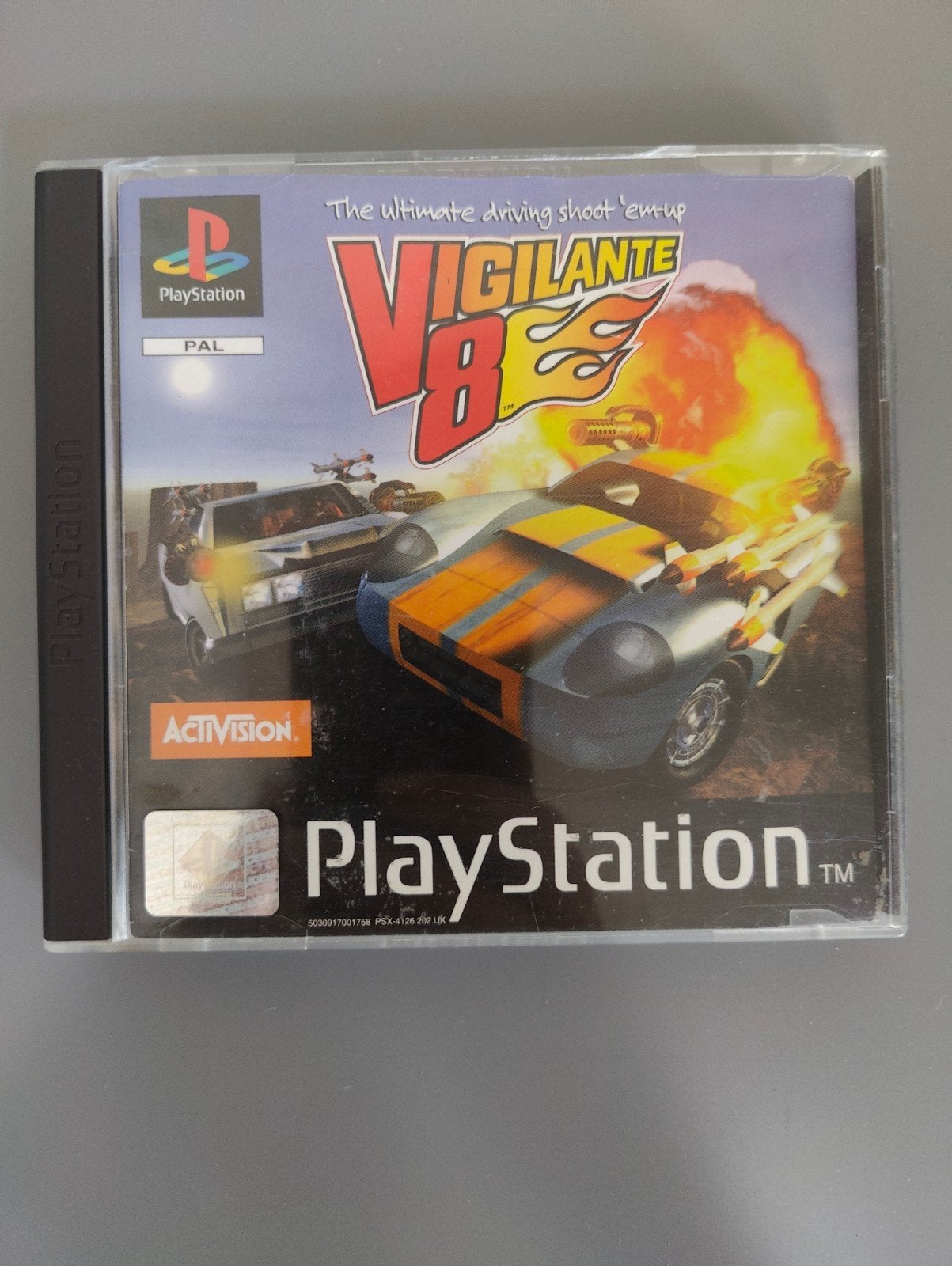 Vigilante 8 - PlayStation 1 (PS1) - PAL - Activision, Ophalen, Gebruikt, Racen en Vliegen, 2 spelers