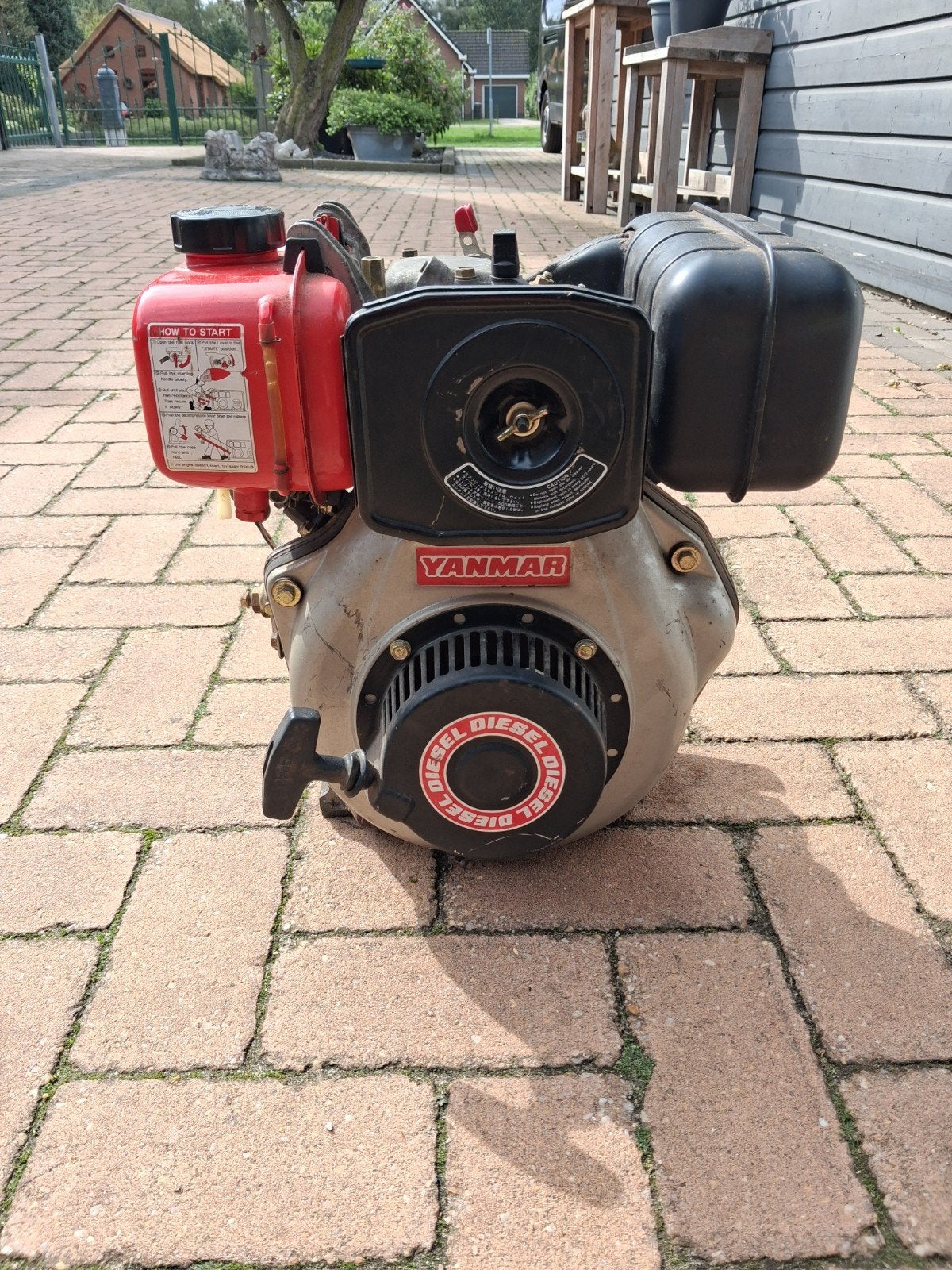 Yanmar diesel motor met conische as. nieuw., Doe-het-zelf en Verbouw, Ophalen, Nieuw, Dieselmotor