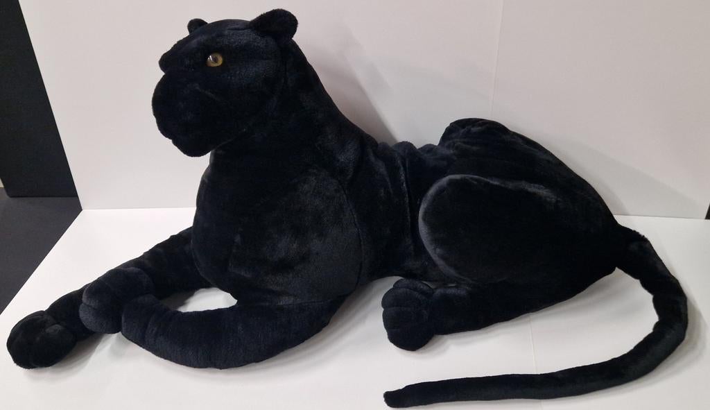 Zwarte pluche panter  ( mooie kwaliteit) €20, Ophalen, Zo goed als nieuw, Dier