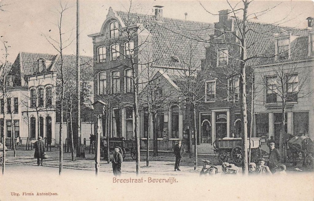 703-150-047 Breestraat Beverwijk, Ophalen of Verzenden, Voor 1920, Noord-Holland