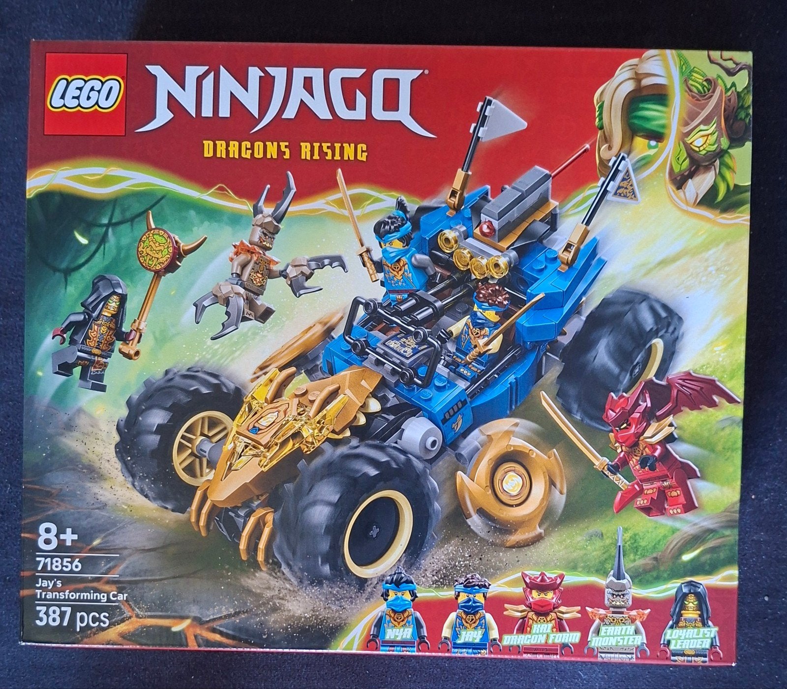 Lego 71856 NINJAGO JAY'S TRANSFORMERENDE AUTO, NIEUW, Ophalen of Verzenden, Nieuw