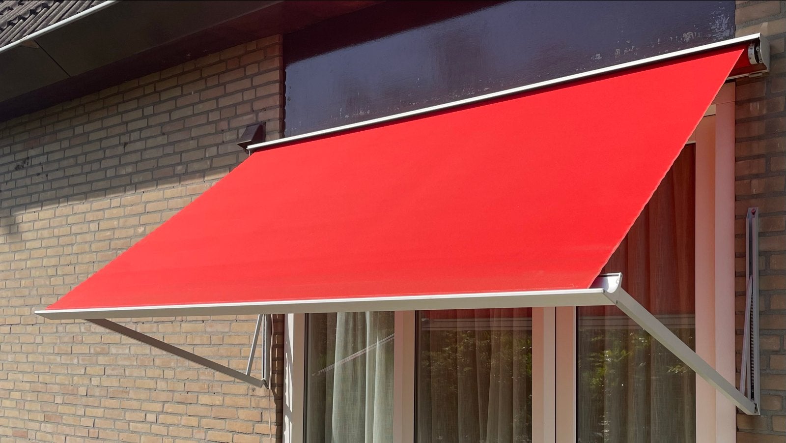 3x uitval zonnescherm, elektrisch Somfy, Ophalen, Gebruikt, Elektrisch, 150 tot 300 cm