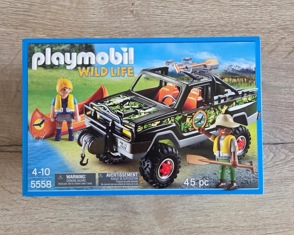 Playmobil Wild Life Pick Up 5558 | Nieuw in doos, Ophalen of Verzenden, Nieuw, Complete set