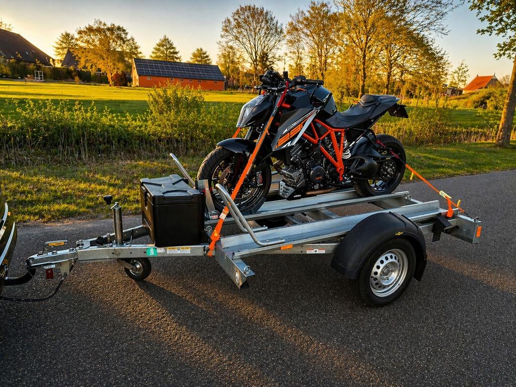 🏍 Motoraanhanger huren 1-2 motoren – €30 per dag - Wolvega, Diensten en Vakmensen, Verhuur | Auto en Motor