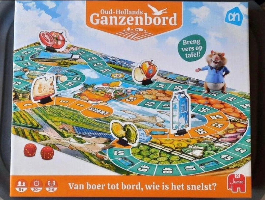 AH Hamster Ganzenbord spel, Verzenden, Nieuw