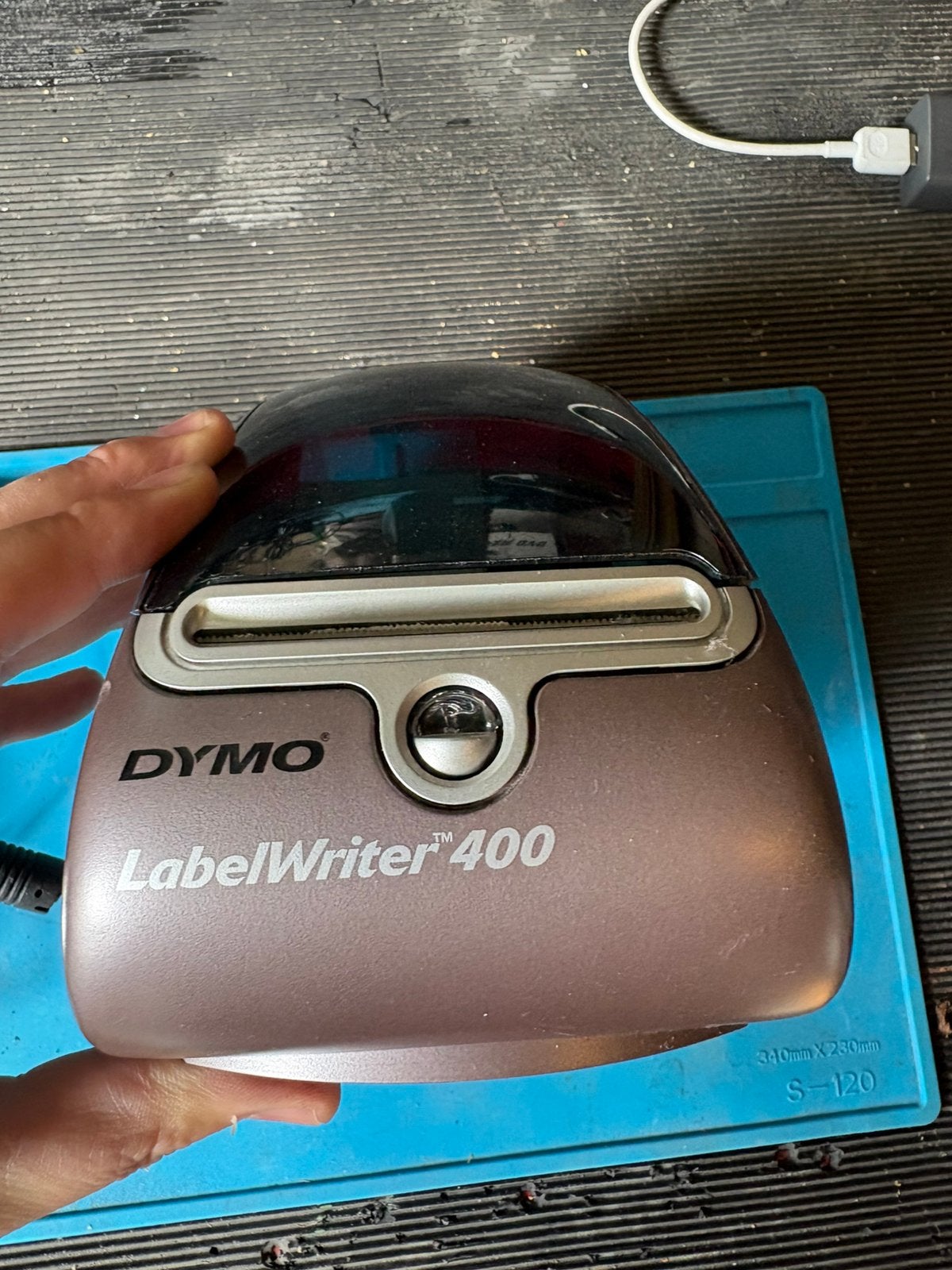 DYMO LabelWriter 400 + Originele Voedingsadapter, Verzenden, Gebruikt, Etiket