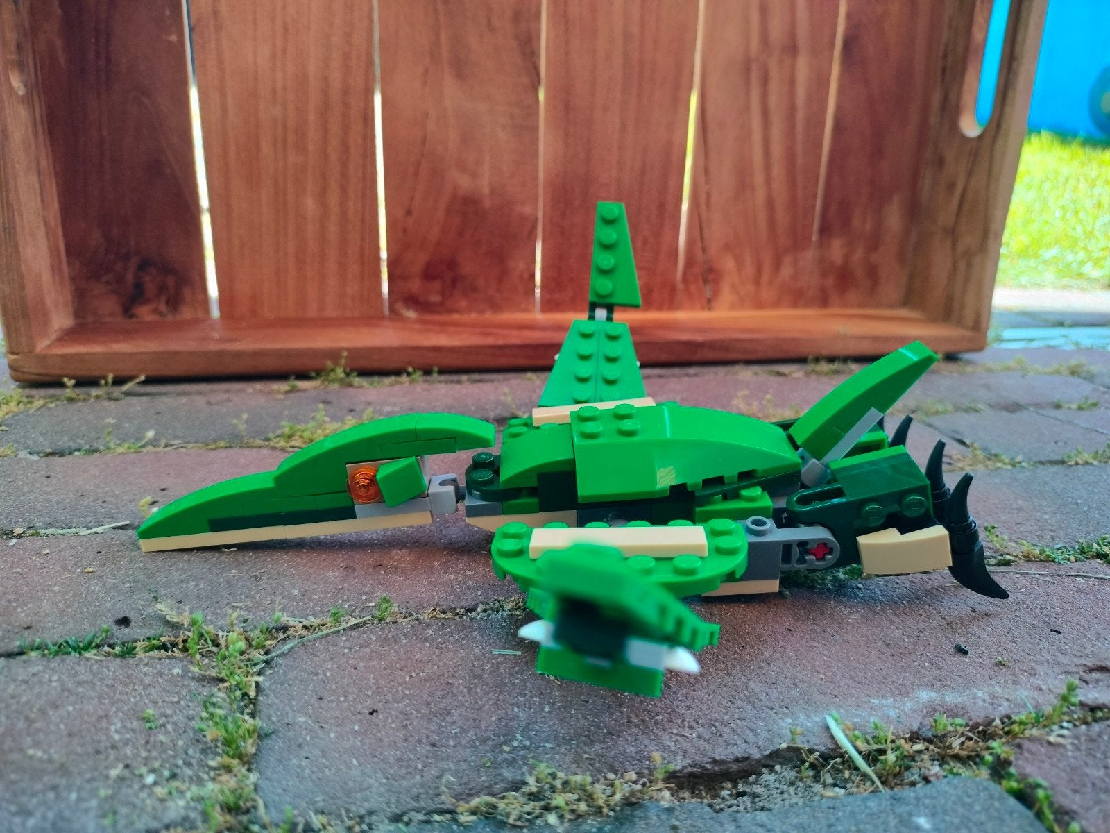 Lego Creator 31058 Groene Dinosaurus 3-in-1, Lego, Compleet, Ophalen of Verzenden, Zo goed als nieuw