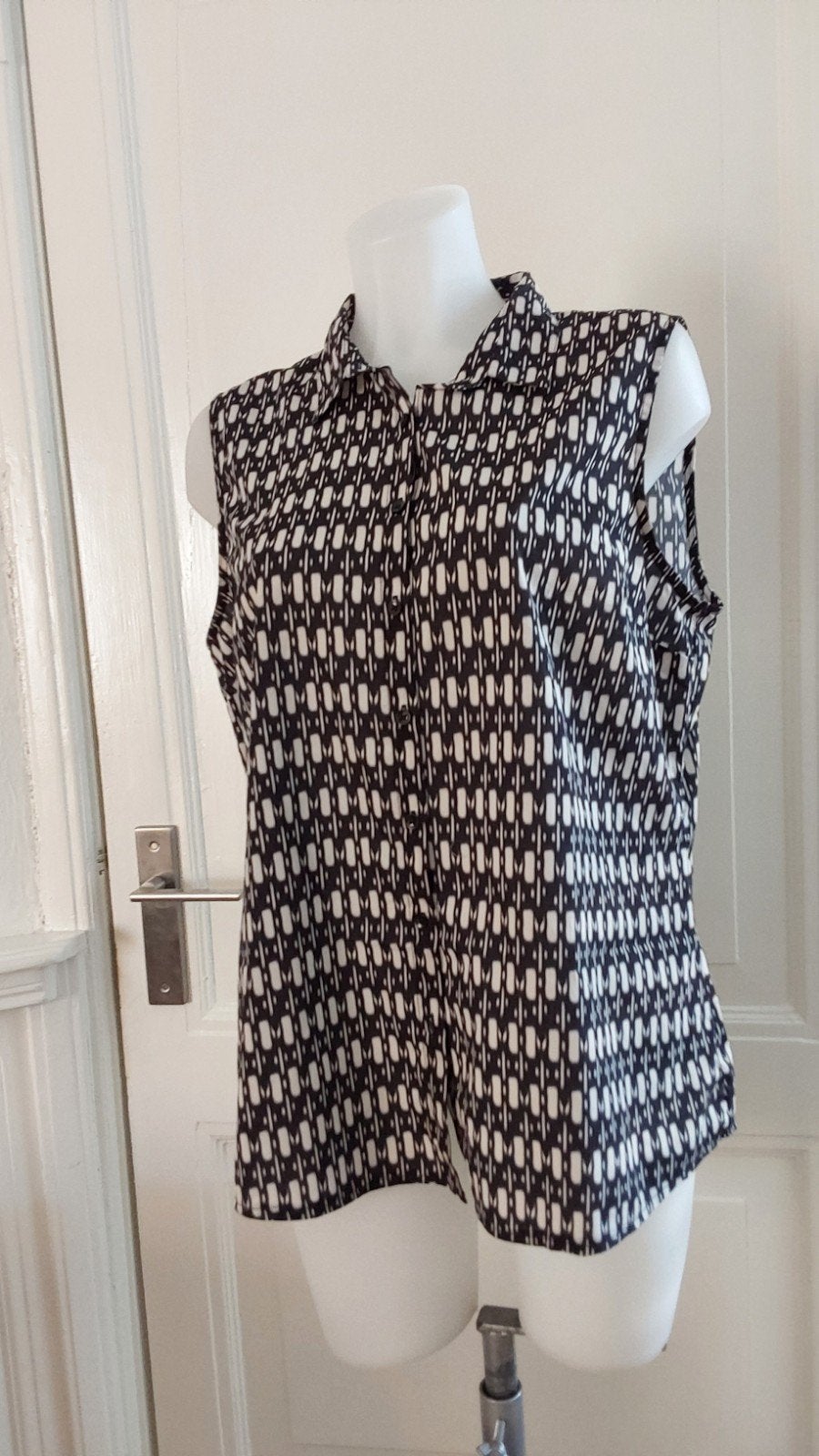 Leuke Elvira blouse maat 42, ., Zwart, Maat 42/44 (L), Ophalen of Verzenden