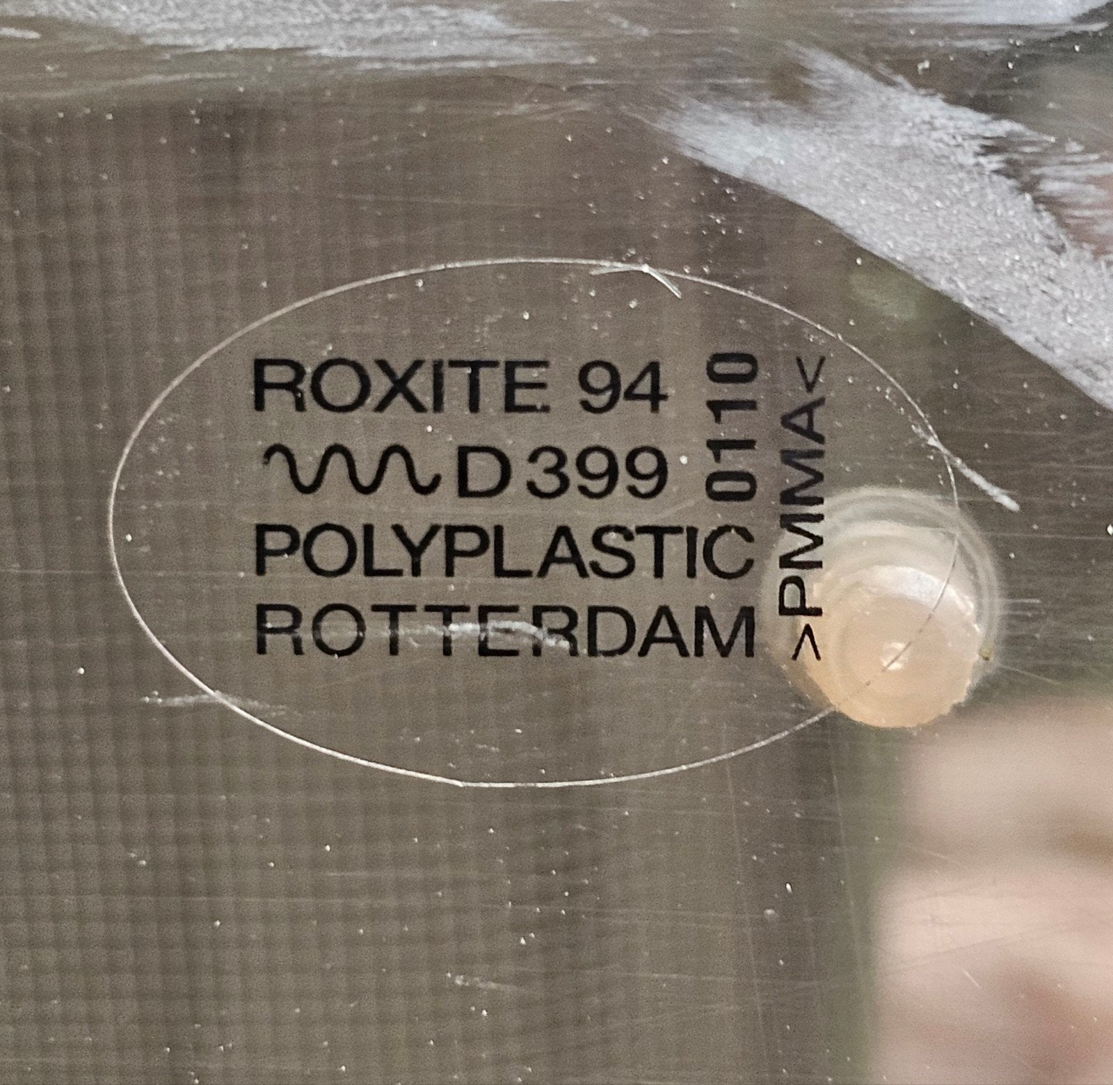 Gezocht: Caravanraam Polyplastic Roxite 94 D399 PMMA, Ophalen of Verzenden, Gebruikt
