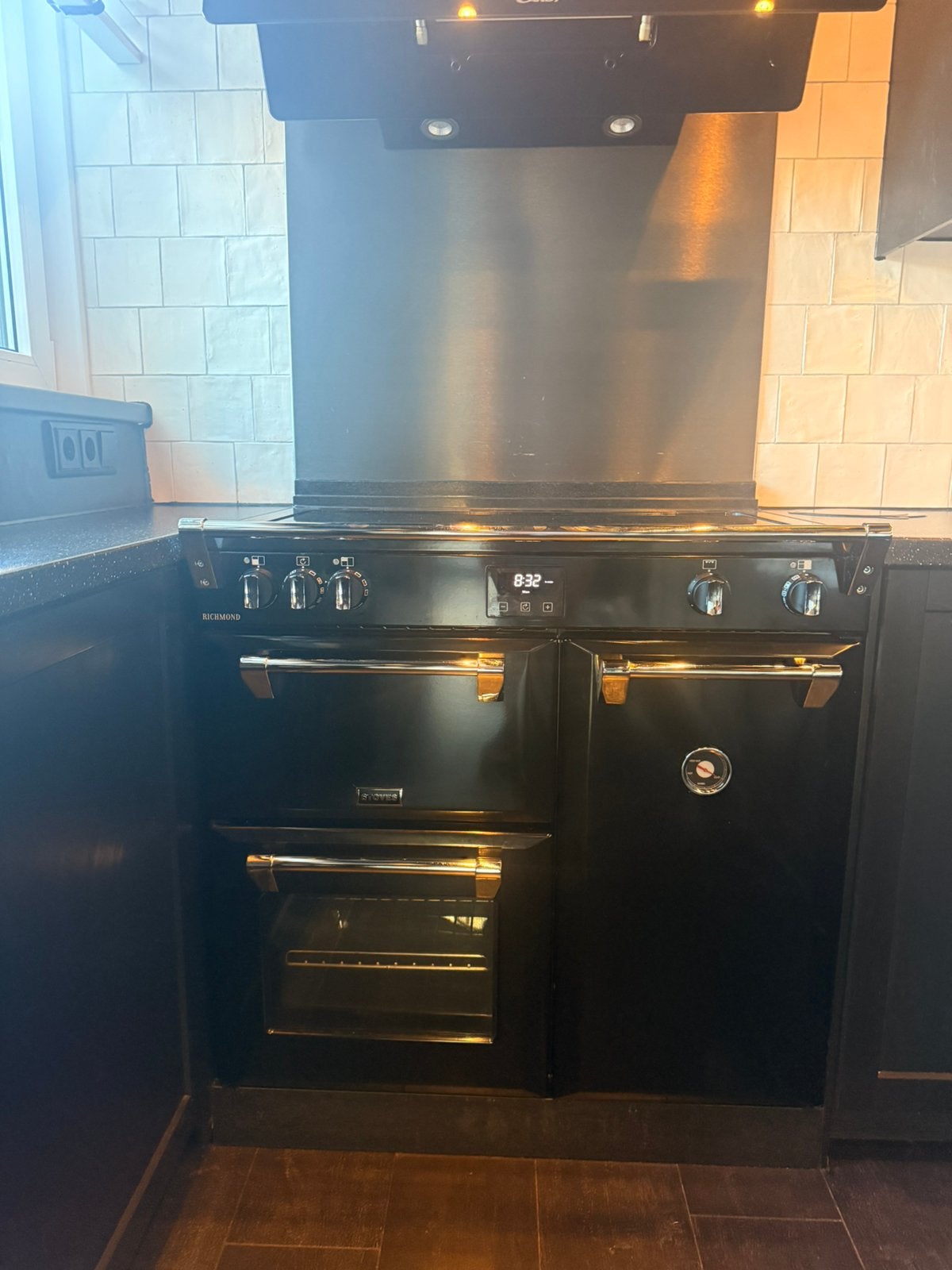 Stoves Richmond 900Ei inductie fornuis – 90 cm – 3 ovens, Ophalen, 60 cm of meer, Grill, 4 kookzones