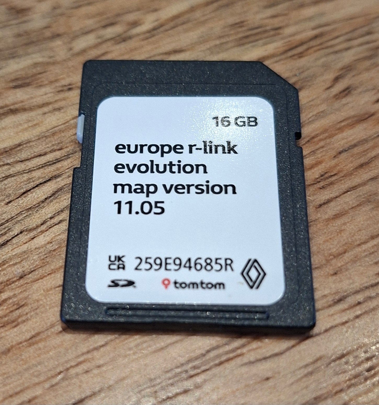 Renault R-Link Evolution Europa Kaartversie 11.05 SD-kaart, Ophalen of Verzenden