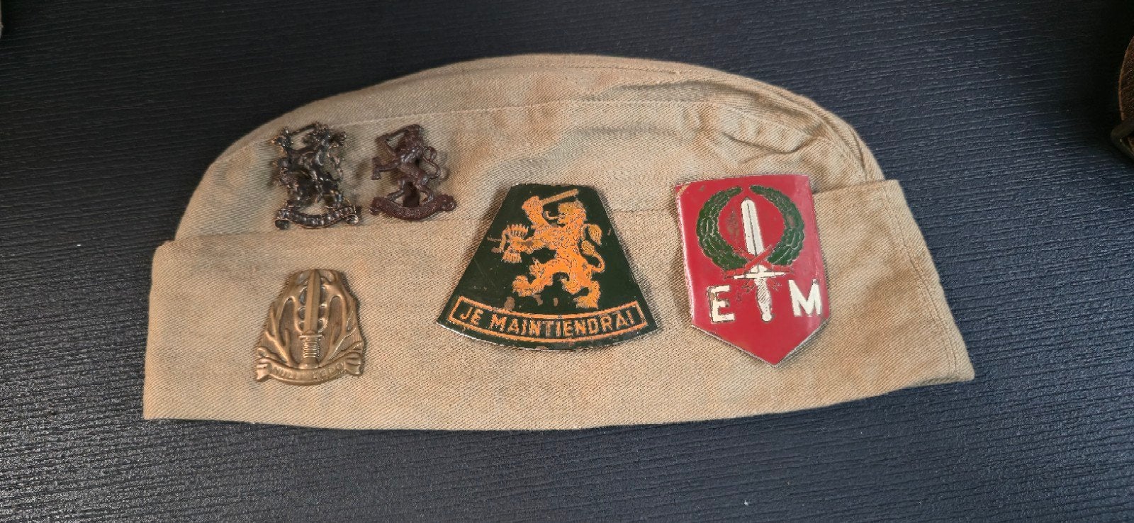 voormalig Nederlands Indië lotje, Ophalen of Verzenden, Landmacht, Nederland, Embleem of Badge