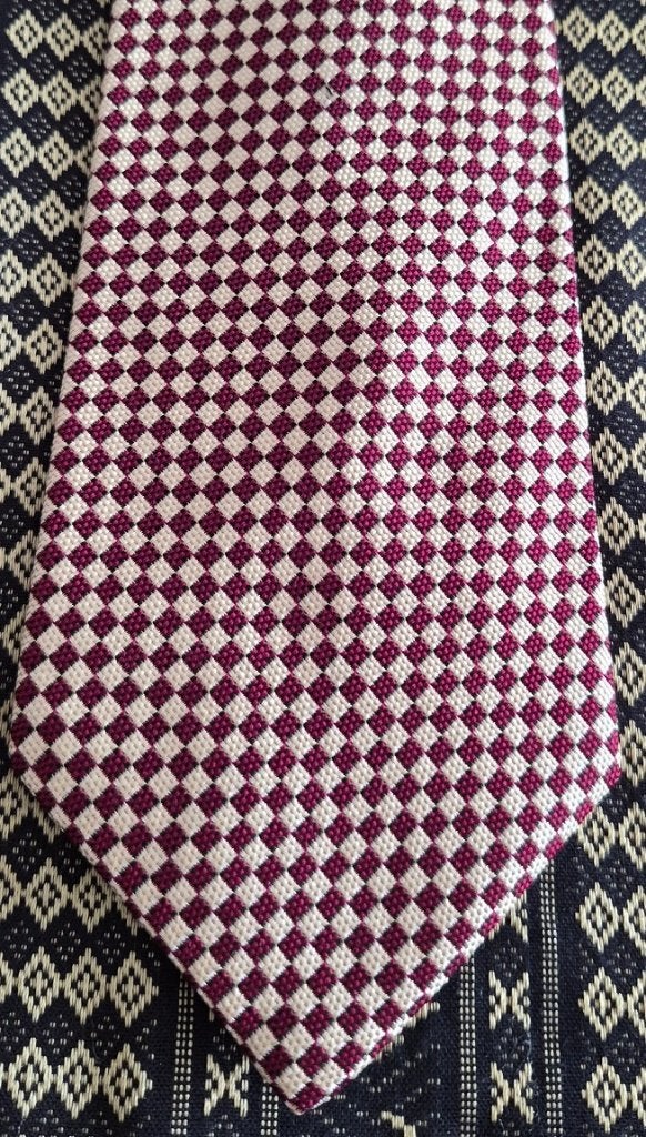F.G. van den Heuvel Den Haag stropdas Jaquard patroon rood, Kleding | Heren, Stropdassen, Ophalen of Verzenden, Nieuw, Rood, F.G. van den Heuvel