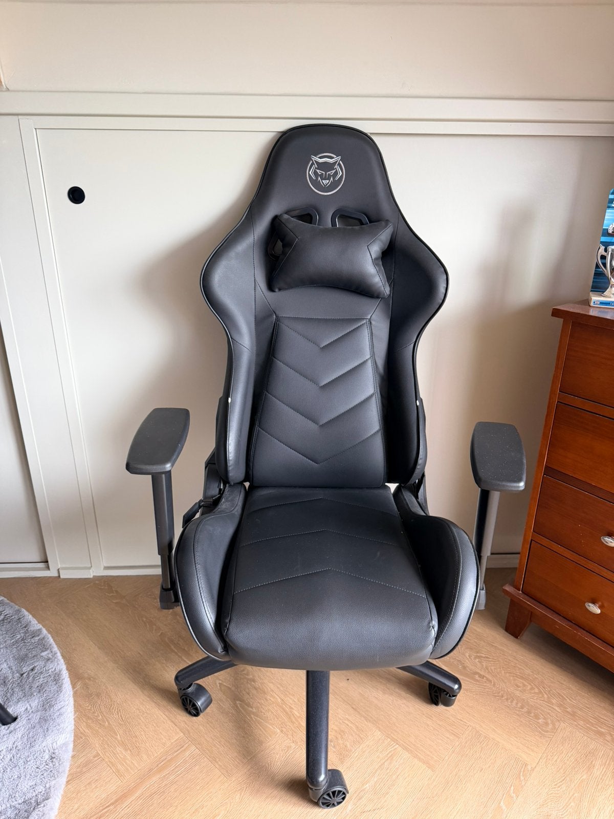 Gaming stoel / bureaustoel race, Ophalen, Gebruikt, Zwart, Gaming bureaustoel