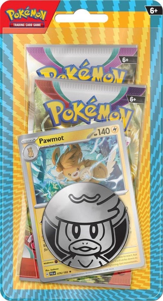Pokémon Enhanced 2-Pack Blister Pawmot, Ophalen of Verzenden, Nieuw, Booster, Foil