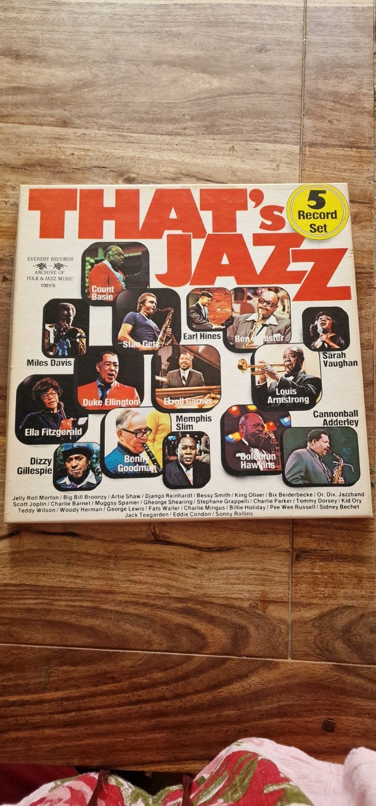LP That's Jazz - Everest Recording - Folk & Jazz, LP, Ophalen of Verzenden, Zo goed als nieuw, Boxset