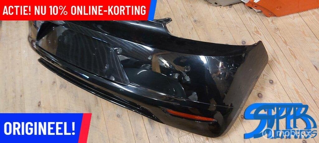 Scirocco III '08-'12 ACHTERBUMPER LC9X 4X PDC ACHTER BUMPER, Gebruikt, Volkswagen, Ophalen of Verzenden, Achter