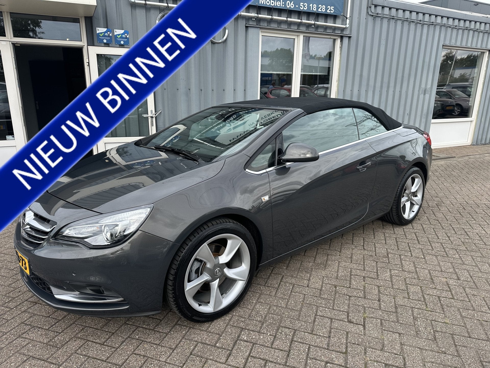 Opel Cascada 1.4 Turbo ecoFLEX Cosmo cabrio (bj 2013), Voorwielaandrijving, Euro 5, Zwart, 4 cilinders