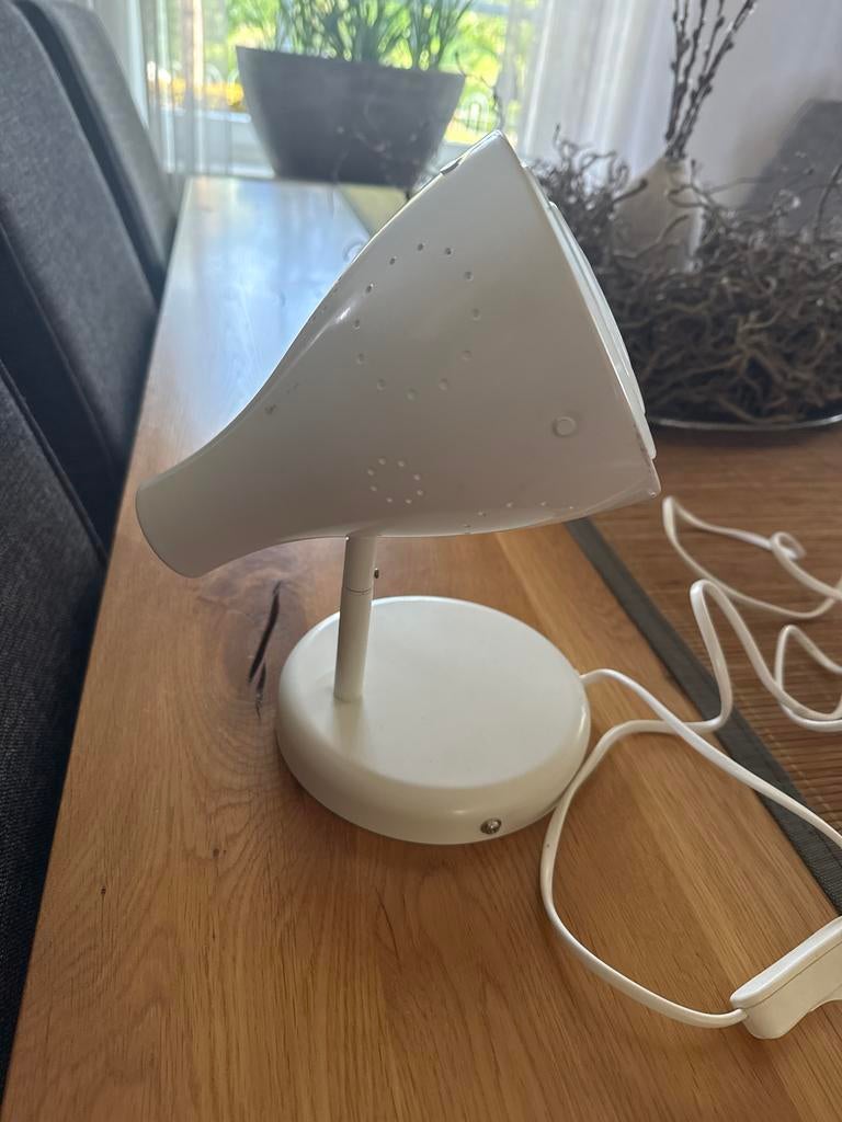 Ikea Snoig bureaulamp/wandlamp - wit, Ophalen of Verzenden, Zo goed als nieuw, Metaal