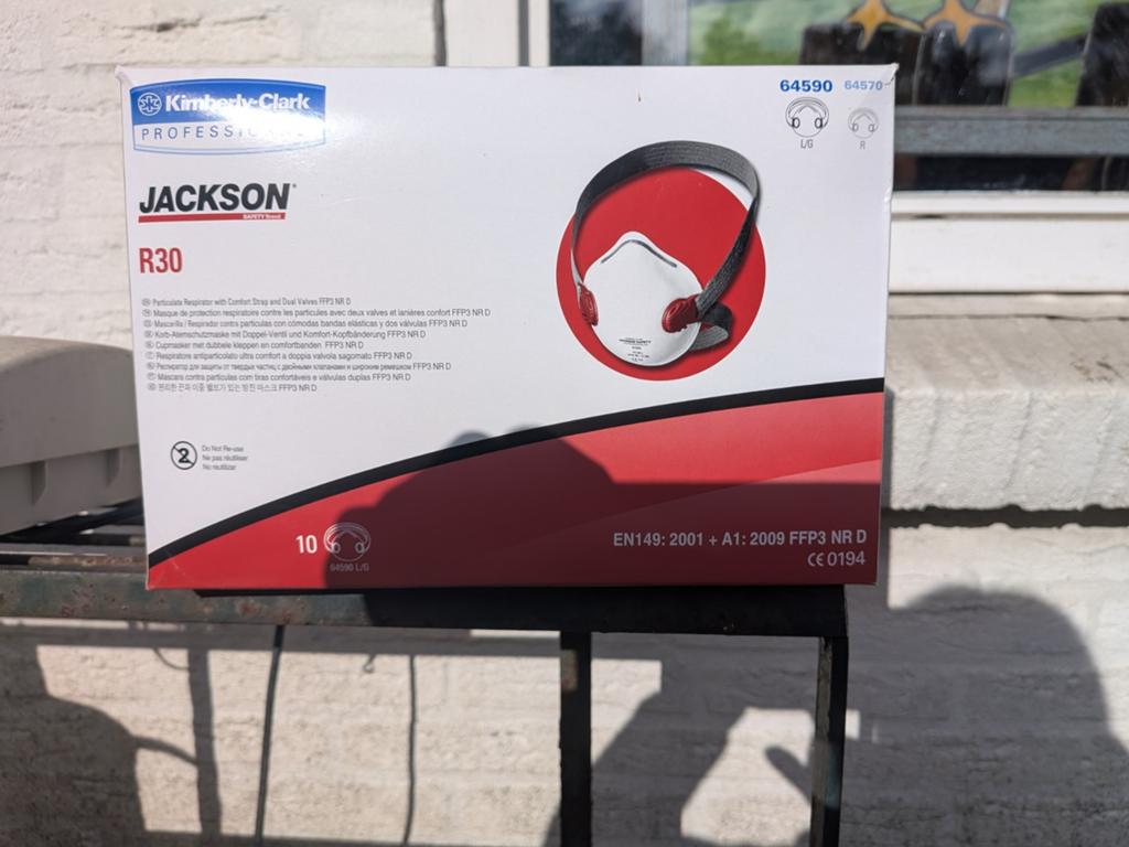 Kimberly-Clark Jackson Safety R30 FFP3 NR D cupmaskers, Ophalen of Verzenden