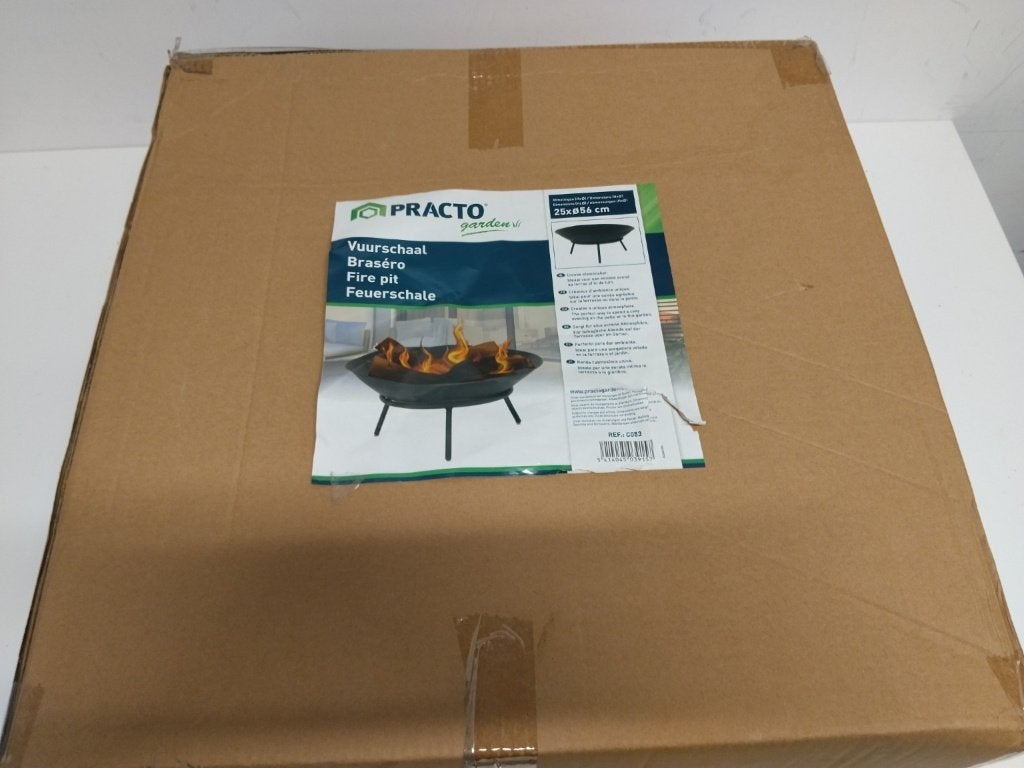 Practo Garden Vuurkorf / Vuur schaal 25x56 cm - Nieuw, Practo Garden, Onbekend, Nieuw, Ophalen of Verzenden