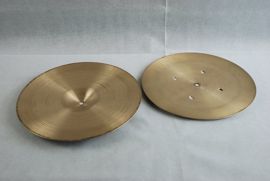 Zildjian Quickbeat hihats 1193/1400gr 14 inch <230803>, Gebruikt, ., Drums of Percussie, Ophalen of Verzenden