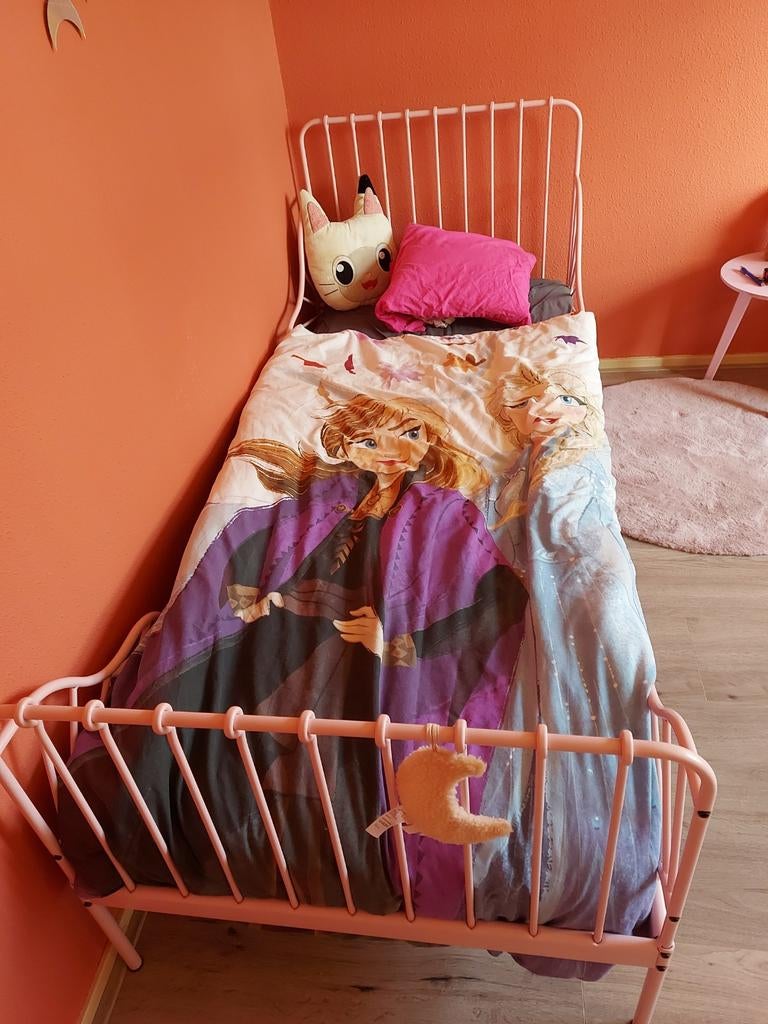 Kinder bed. Kan in lengte versteld worden, Kinderen en Baby's, Kinderkamer | Bedden, Ophalen of Verzenden, 180 cm of meer, 85 tot 100 cm