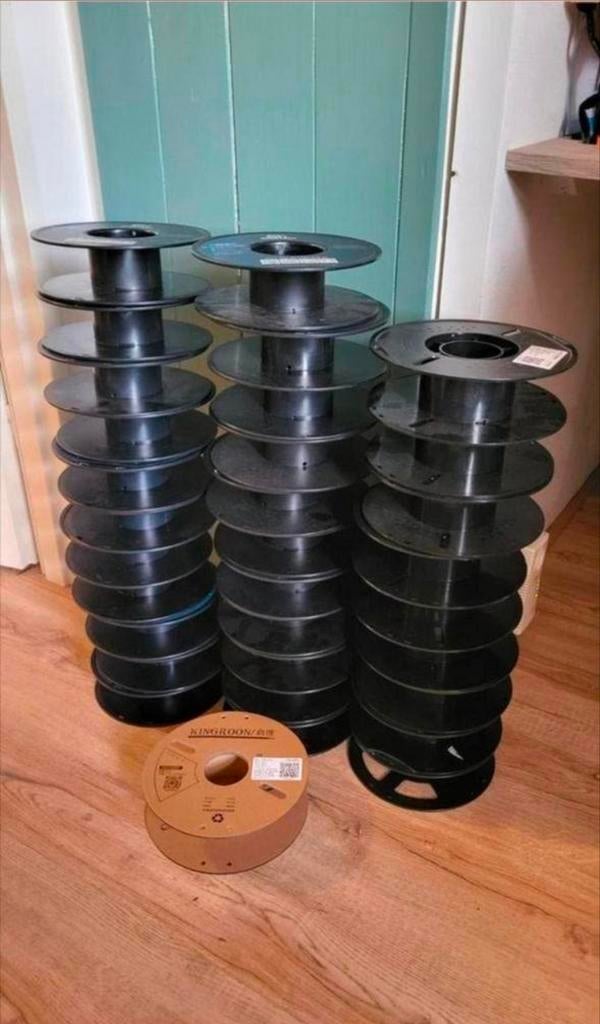 Lege 3d filament rollen spoelen test spoel, Ophalen of Verzenden, Zo goed als nieuw