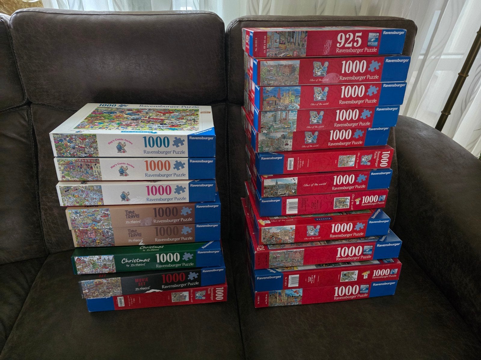 Ravensburger puzzels, Ophalen of Verzenden, 500 t/m 1500 stukjes, Gebruikt