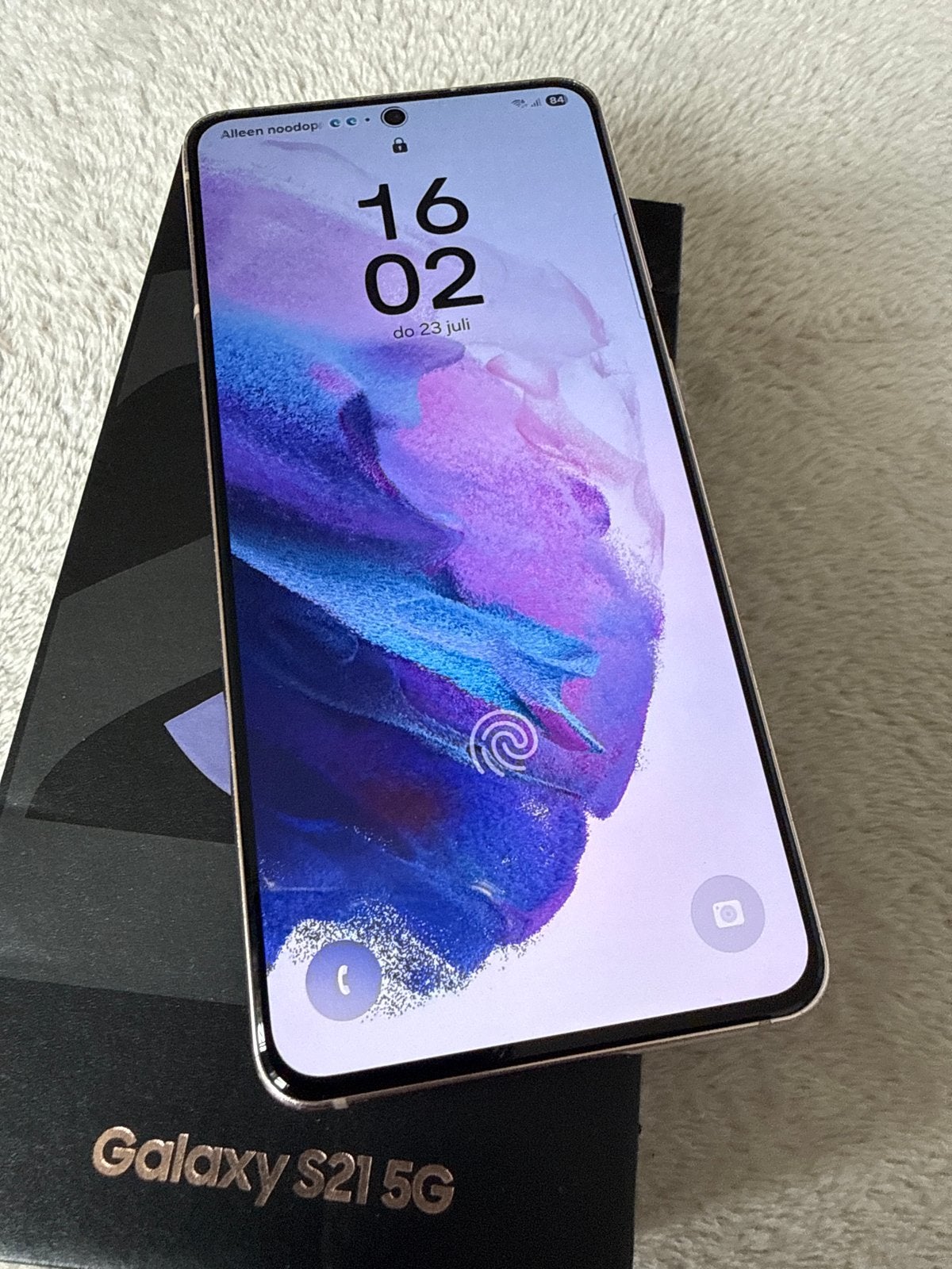 Samsung Galaxy S21 5G 256Gb, Telecommunicatie, Mobiele telefoons | Samsung, Paars, Touchscreen, Ophalen of Verzenden, Zo goed als nieuw