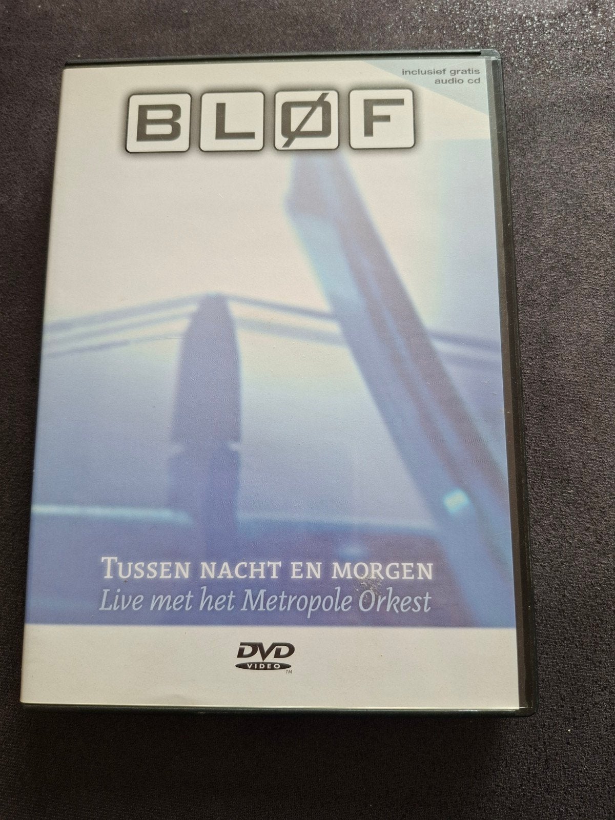 BLØF - Tussen Nacht en Morgen Live met Metropole Orkest DVD, Gebruikt, Alle leeftijden, Nederlands, Concert