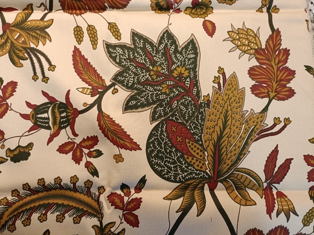 LAURA ASHLEY bloem stof 100% katoen quilten patchwork 1982, Hobby en Vrije tijd, Stoffen en Lappen, Nieuw, Ophalen of Verzenden