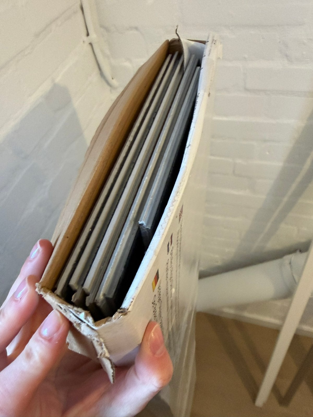 Te koop 4,5e plank click belakos attico 830 pvc -licht eiken, Ophalen, Zo goed als nieuw
