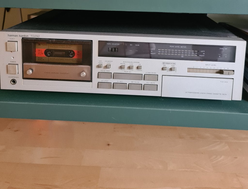 Cassettedeck Harman Kardon TD 292, Ophalen, Enkel, Overige merken
