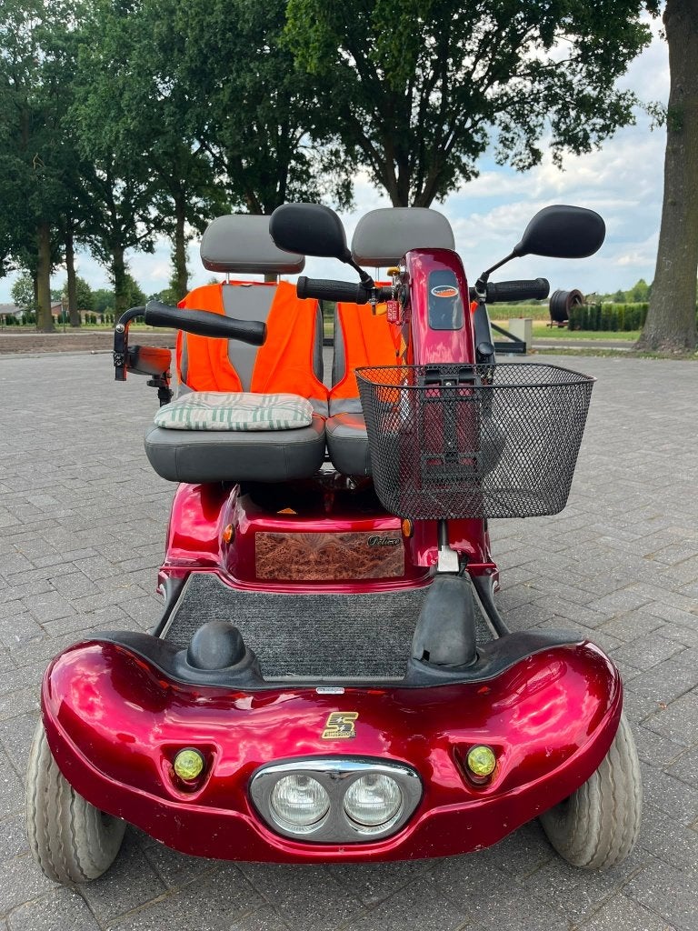 Scootmobiel Duo Shoprider inclusief rollatorhouder, Ophalen, 16 t/m 25 km, Zo goed als nieuw, Shoprider