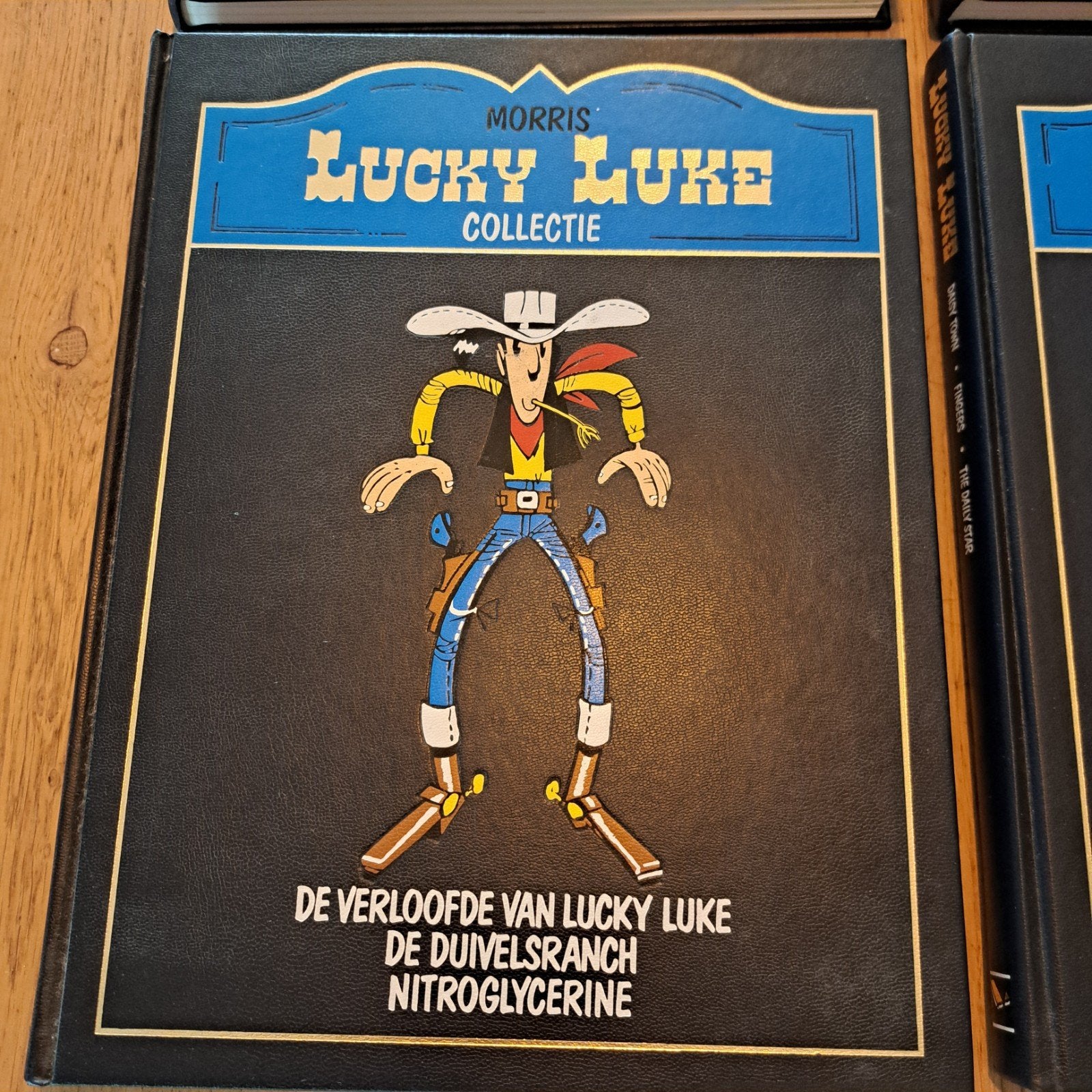Lucky Luke Collectie - 4 Luxe Hardcover Boeken, Meerdere stripboeken, Ophalen of Verzenden, Zo goed als nieuw, Morris