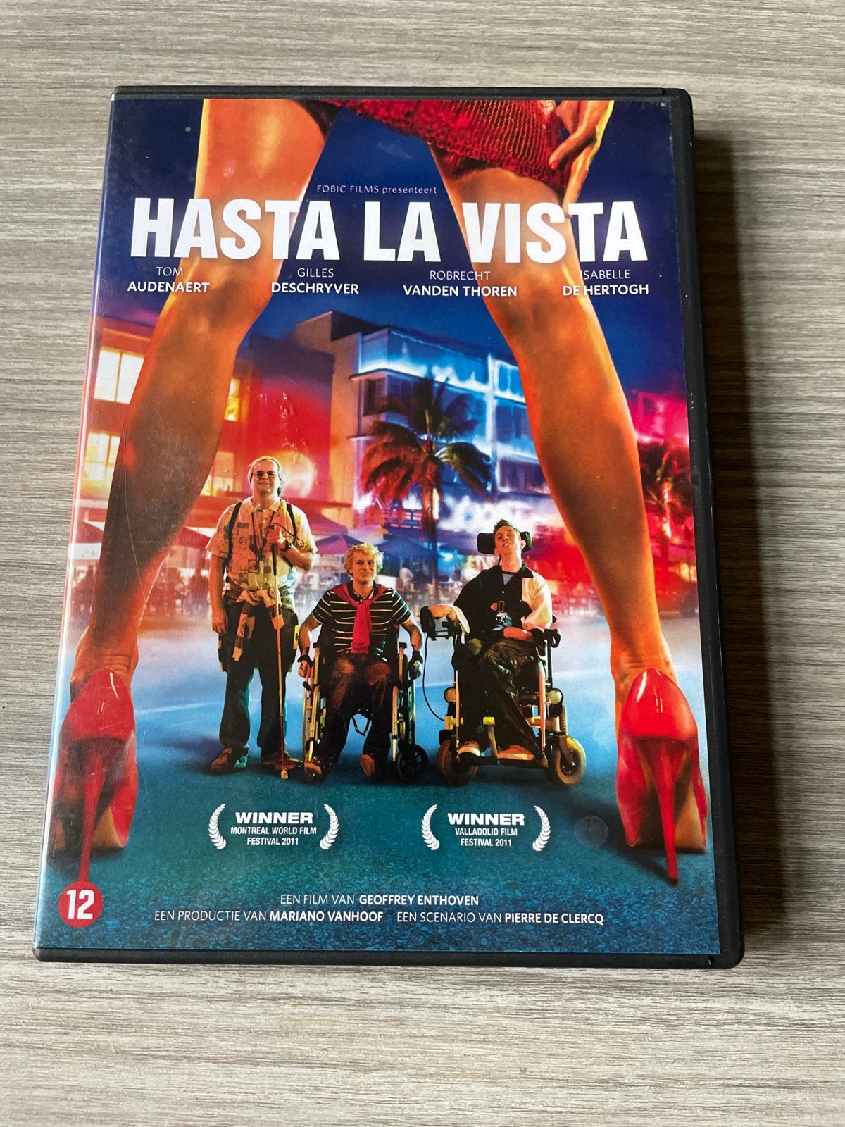 Hasta La Vista DVD - Bekroonde Belgische film, Nederlands, Zo goed als nieuw, Vanaf 12 jaar, Inclusief doosje