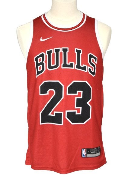Nike Chicago Bulls, 23 M. Jordan NBA shirt, Mt. S, Verzenden, Nike NBA Chicago Bulls 23, Zo goed als nieuw, Maat 46 (S) of kleiner