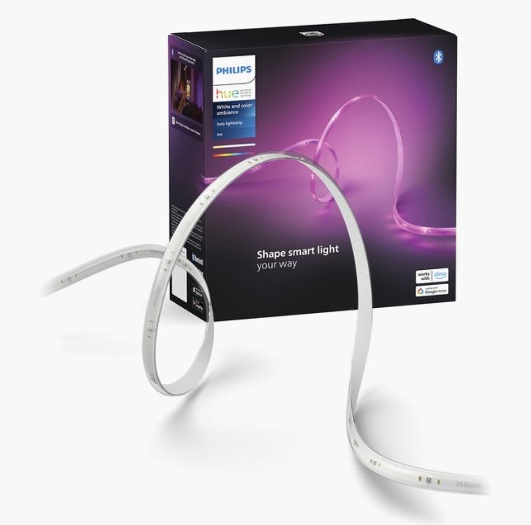 Philips Hue Solo LED strip - wit en gekleurd licht - 5m, Bedienbaar via app, Nieuw, Ophalen of Verzenden, Meerkleurig