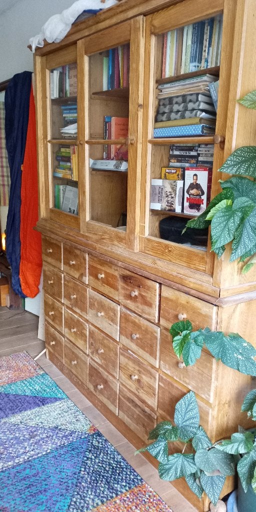 Apothekers kast, Huis en Inrichting, Kasten | Ladekasten, Gebruikt, 5 laden of meer, 200 cm of meer, 200 cm of meer
