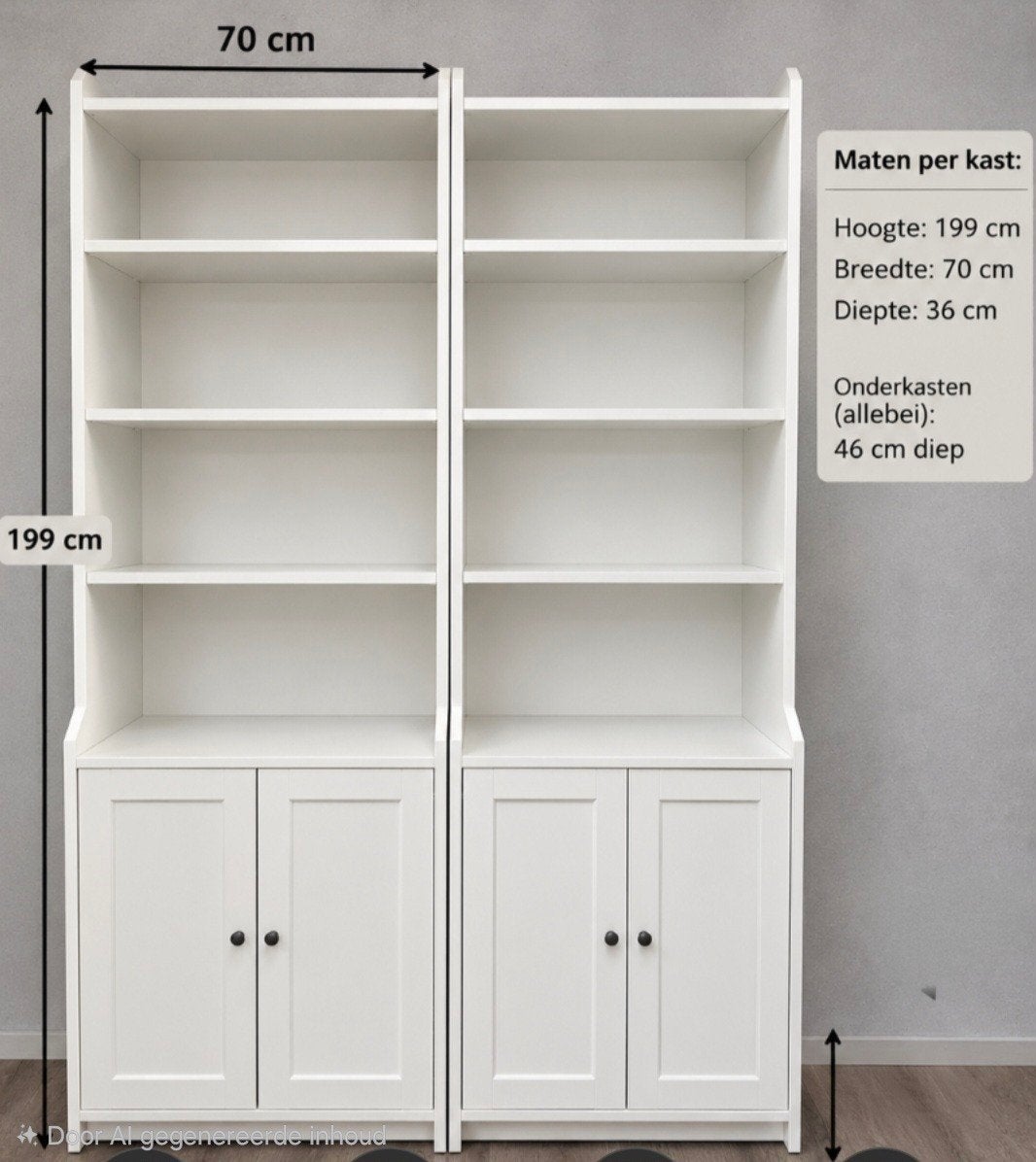 ikea hauga kasten, Ophalen, Zo goed als nieuw
