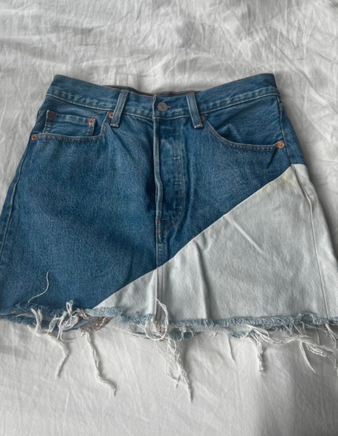 Levi's spijkerrok maat 27, Kleding | Dames, Rokken, Blauw, Ophalen of Verzenden, Zo goed als nieuw, Maat 36 (S)