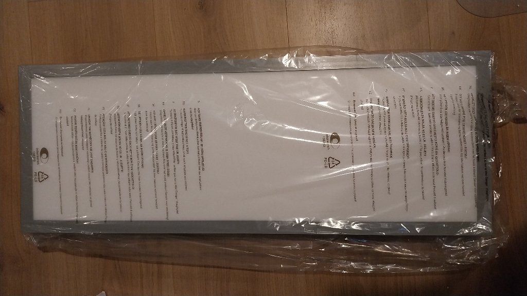 Plafondlamp - lichtpaneel LED, NIEUW. 30W, 30x78 cm, Huis en Inrichting, Ophalen, Wit, Nieuw, TL- en paneelverlichting