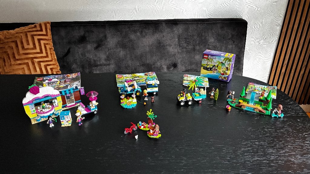5 leuke sets Lego Friends – vakantie thema, Compleet, Lego, Friends, Ophalen of Verzenden