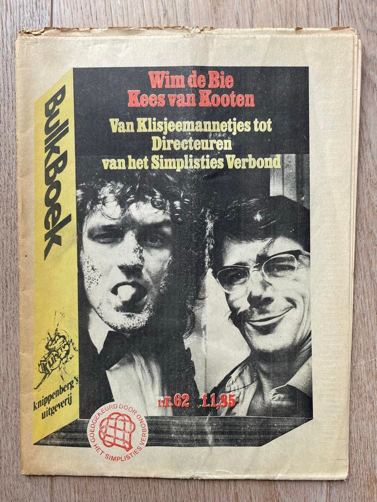 Bulkboek Wim de Bie, Kees van Kooten nr 62, Boeken, Ophalen of Verzenden, Gelezen, Overige typen