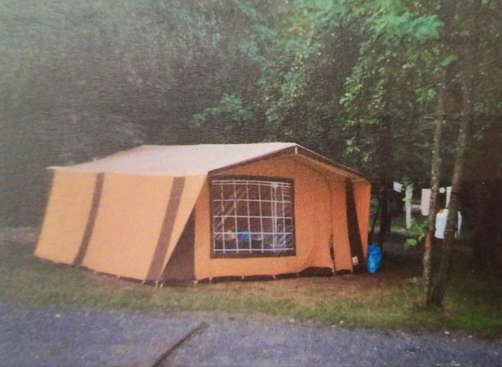 GRATIS OPHALEN ConwayVouwwagen VD/80 - Ruime Gezinsvouwwagen, Ophalen, Beige, Meer dan 6, Overige merken