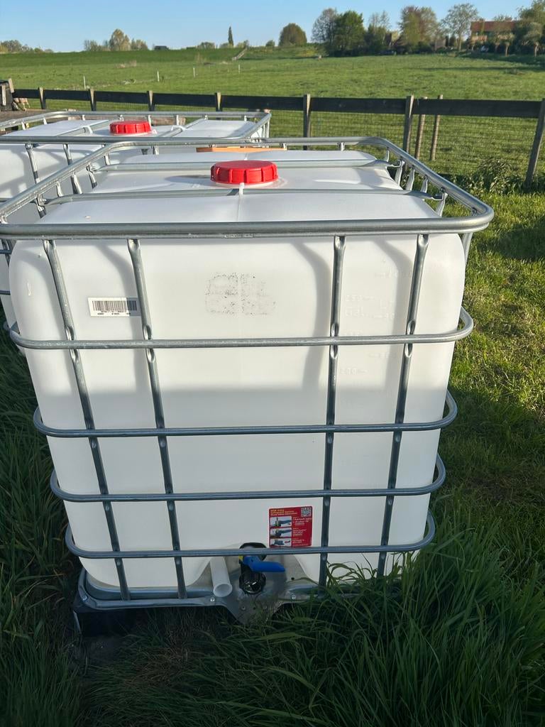 IBC Tank 1000 liter - Schoon en Klaar voor Gebruik, Ophalen of Verzenden