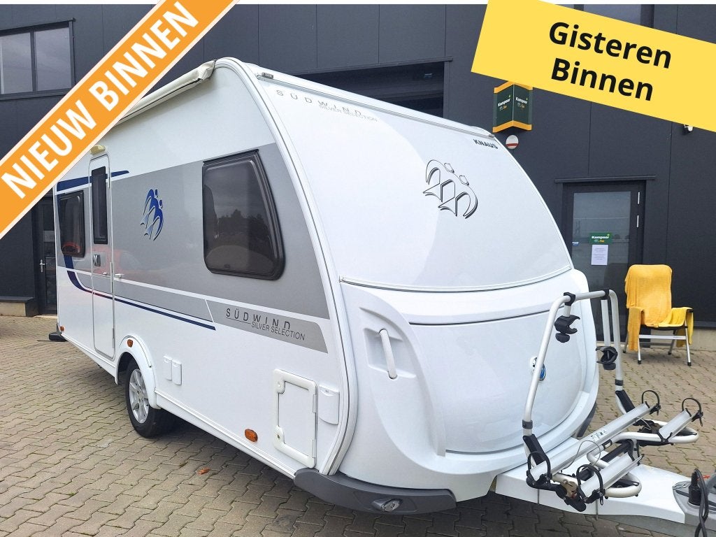 Knaus Sudwind Silver Selection 450 FU !! Mover + Airco, Caravans en Kamperen, Rondzit, Bedrijf, 4 tot 5 meter, Knaus