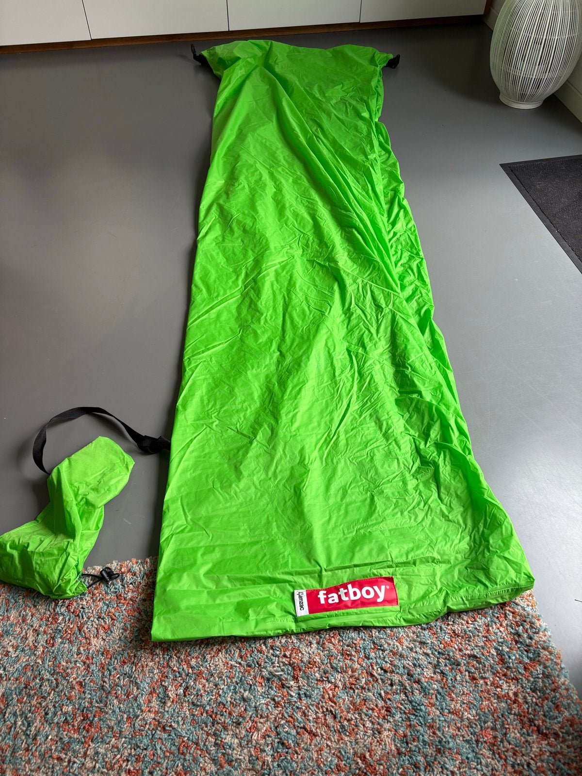 Fatboy Lamzac Luchtbed - Groen, Ophalen of Verzenden, Zo goed als nieuw