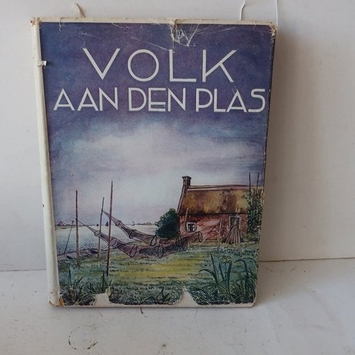 Volk aan den Plas Friesche Meren U.G. Dorhout 1942, Ophalen of Verzenden, Gelezen